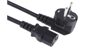 PARTIJ 50X STROOMKABEL C13 220V - GEBRUIKT