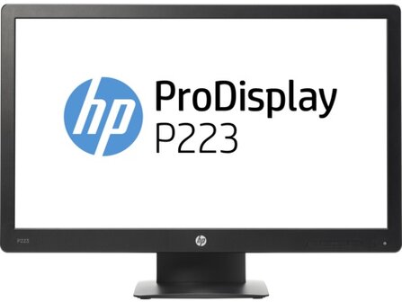 HP Prodisplay P223 - 22 inch - 1920x1080 - 16:9 - VGA - DP -  Zwart