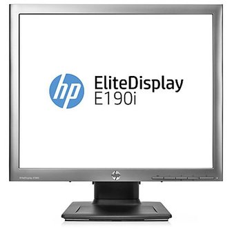 C-KEUZE: HP EliteDisplay E190i - 19 inch - 1280x1024 - 5:4 - DP - DVI - VGA - Zilver