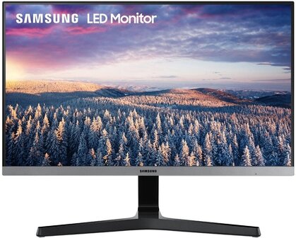 Samsung LS24R - 24 inch - 1920x1080 (Full HD) - HDMI - VGA - Zilver/Zwart