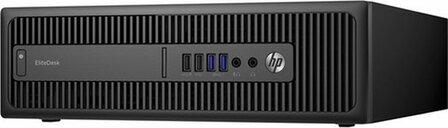 HP EliteDesk 800 G2 SFF - Core i5-6500 - 8GB - 256GB SSD - DvDRW - Windows 10 Pro