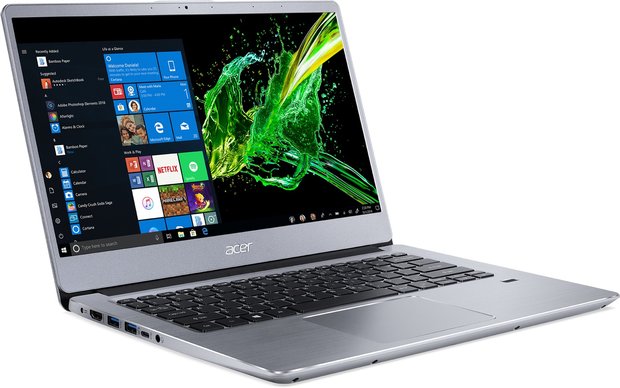 Acer Swift 3 SF314-41-R55W - AMD Ryzen 5 3500U - 8GB - 256GB SSD - 14 inch (FHD) - Windows 10 