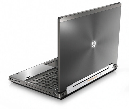 NIEUWE ACCU: HP EliteBook Workstation 8560W - Intel Core i7 2620m - 8GB - 120GB SSD - DvD - 15.6'' - AMD FirePro M5950 - Windows 10